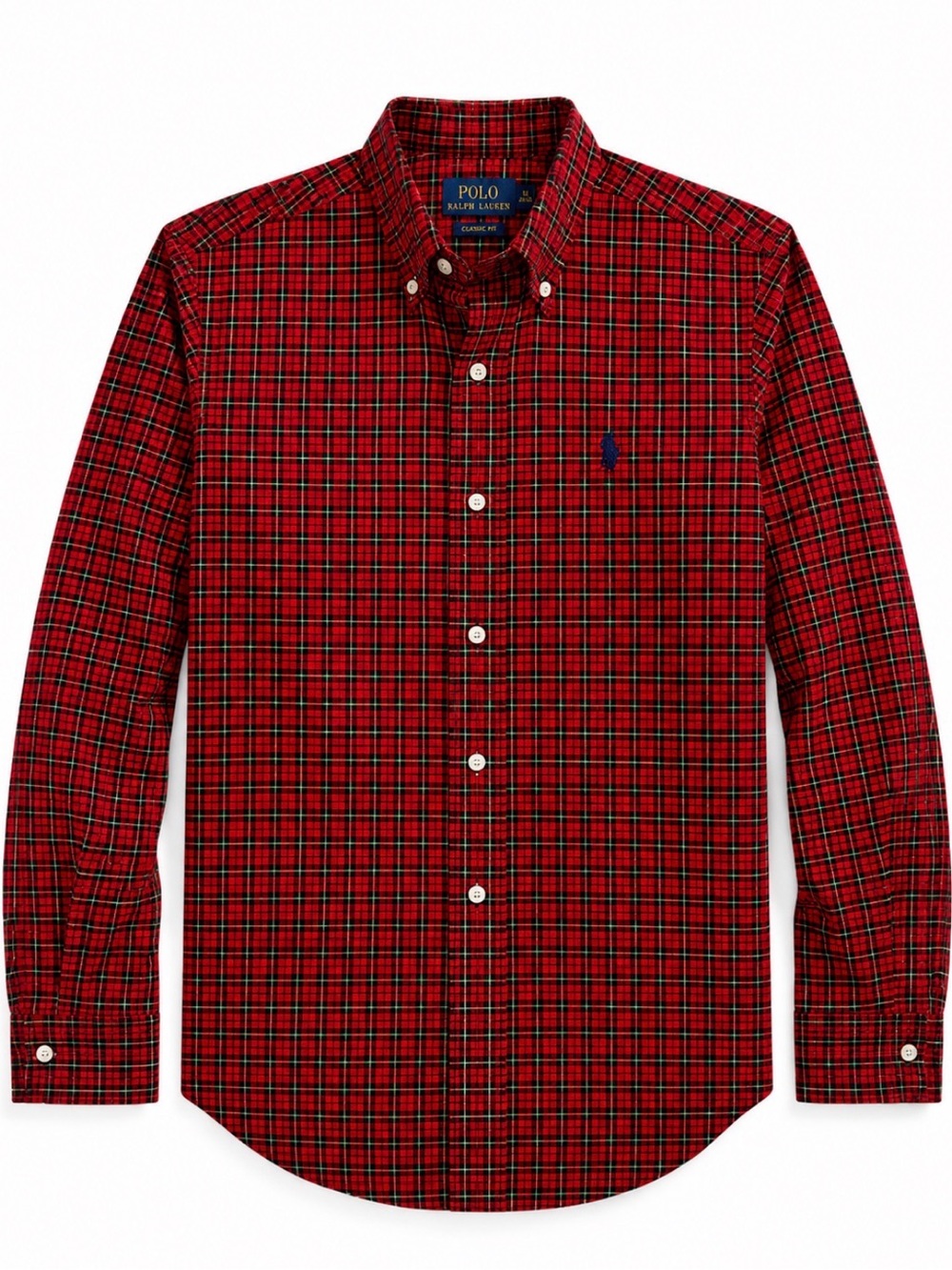 Polo Ralph Lauren button down long sleeve shirt size 10/12 for boys